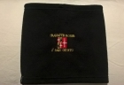 COLLO IN PILE NERO  con logo associativo - Cravatte Rosse 1°San Giusto